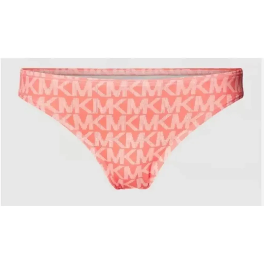 Michael Kors Sangria Logo Hipster Bikini Bottom XS NWT
